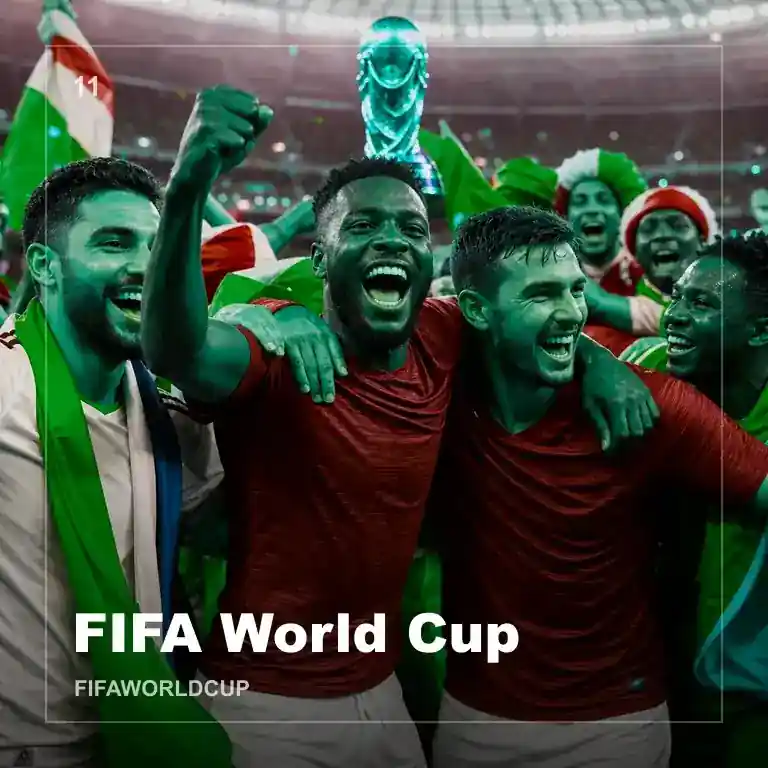 FIFA World Cup 赛事直播画面